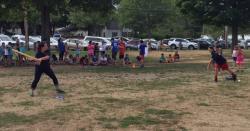 Wiffle Ball Game With YMCA Group