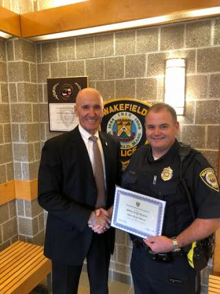 Congratulations Officer Holleran